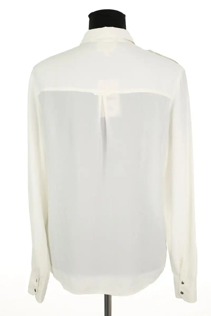 Chemise Sézane Blanc en Soie