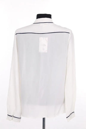 Chemise Sézane Blanc en Soie