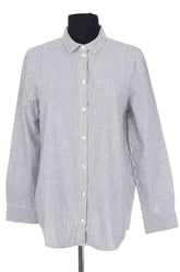 Chemise Sézane Bleu en Coton, taille L - Seconde Main