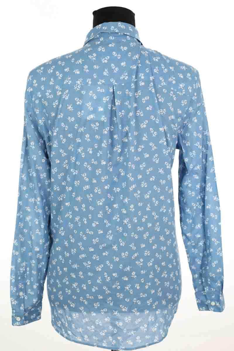 Chemise Sézane Bleu en Coton