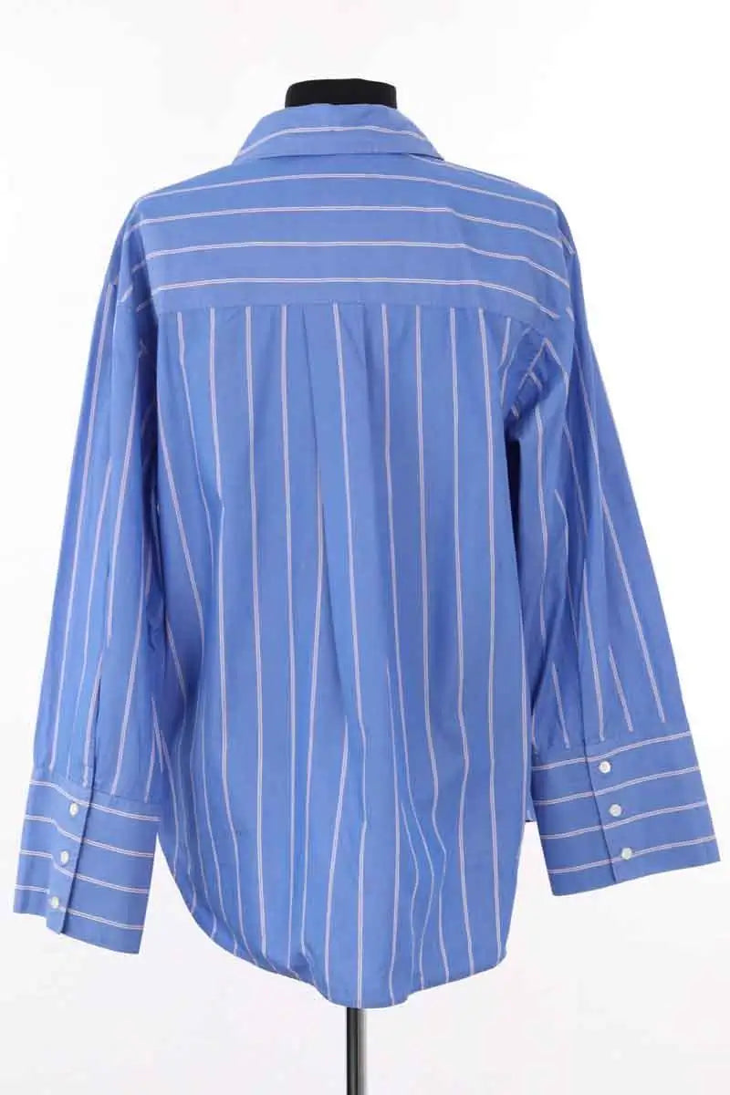 Chemise Sézane Bleu en Coton