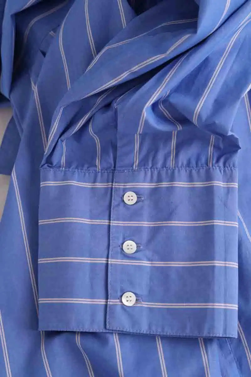 Chemise Sézane Bleu en Coton