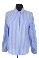Chemise Sézane Bleu en Coton, taille XS - Seconde Main