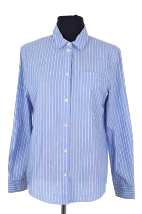 Chemise Sézane Bleu en Coton, taille XS - Seconde Main