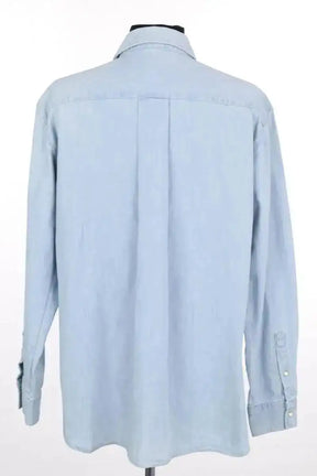 Chemise Sézane Bleu en Coton