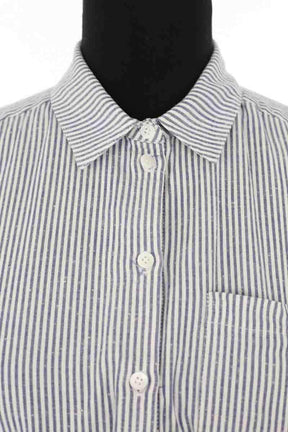 Chemise Sézane Bleu en Coton