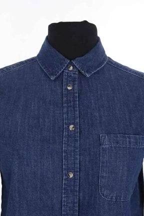 Chemise Sézane Bleu en Coton