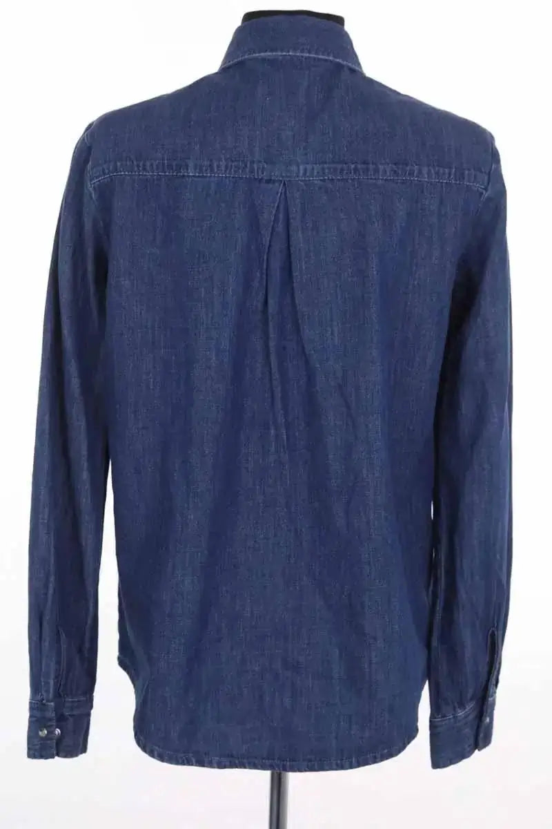 Chemise Sézane Bleu en Coton