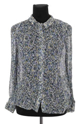 Chemise Sézane Bleu en Viscose, taille M - Seconde Main