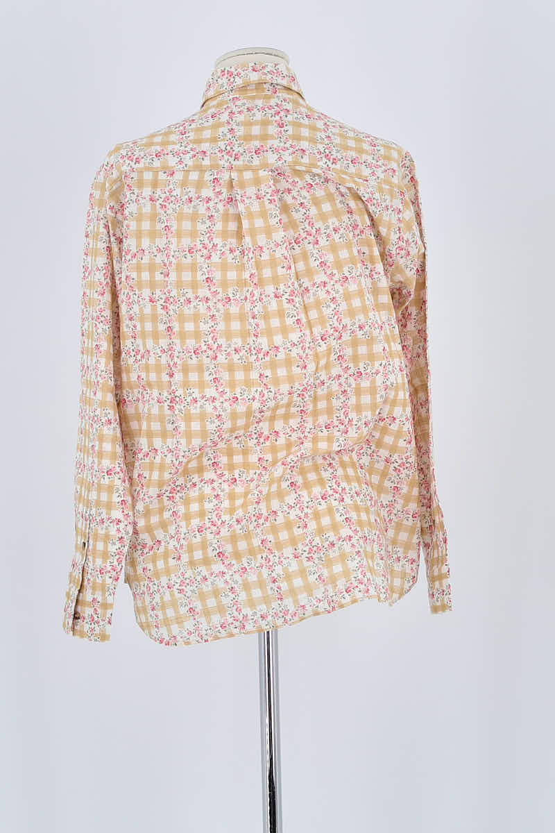 Chemise Sézane Jaune en Coton