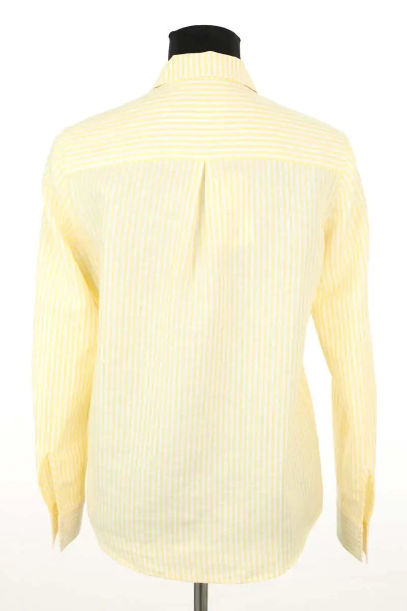 Chemise Sézane Jaune en Lin