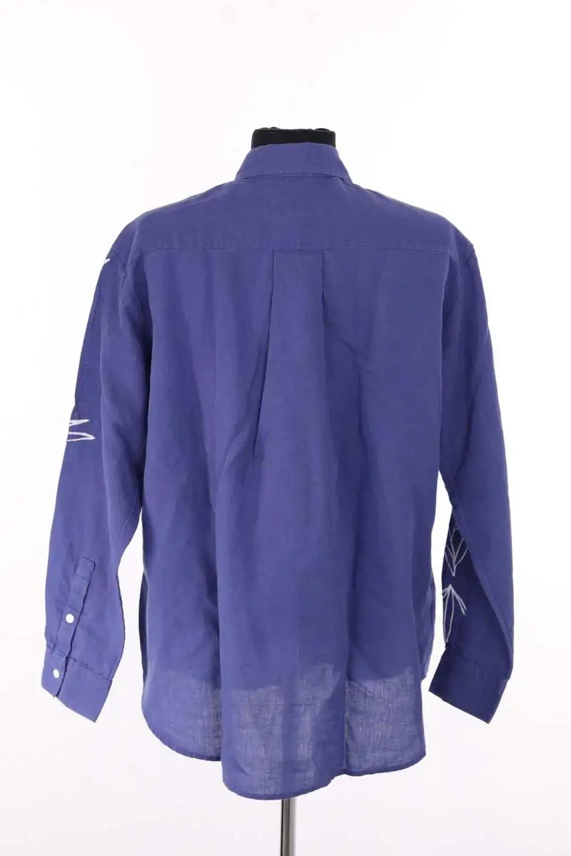 Chemise Sézane Maxy -Sézane x Roberto Ruspoli  Bleu en Coton