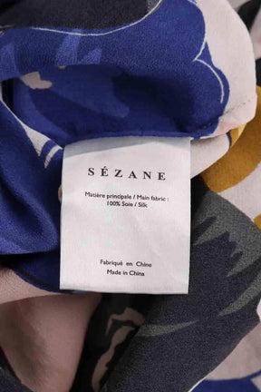 Chemise Sézane Multicolore en Soie