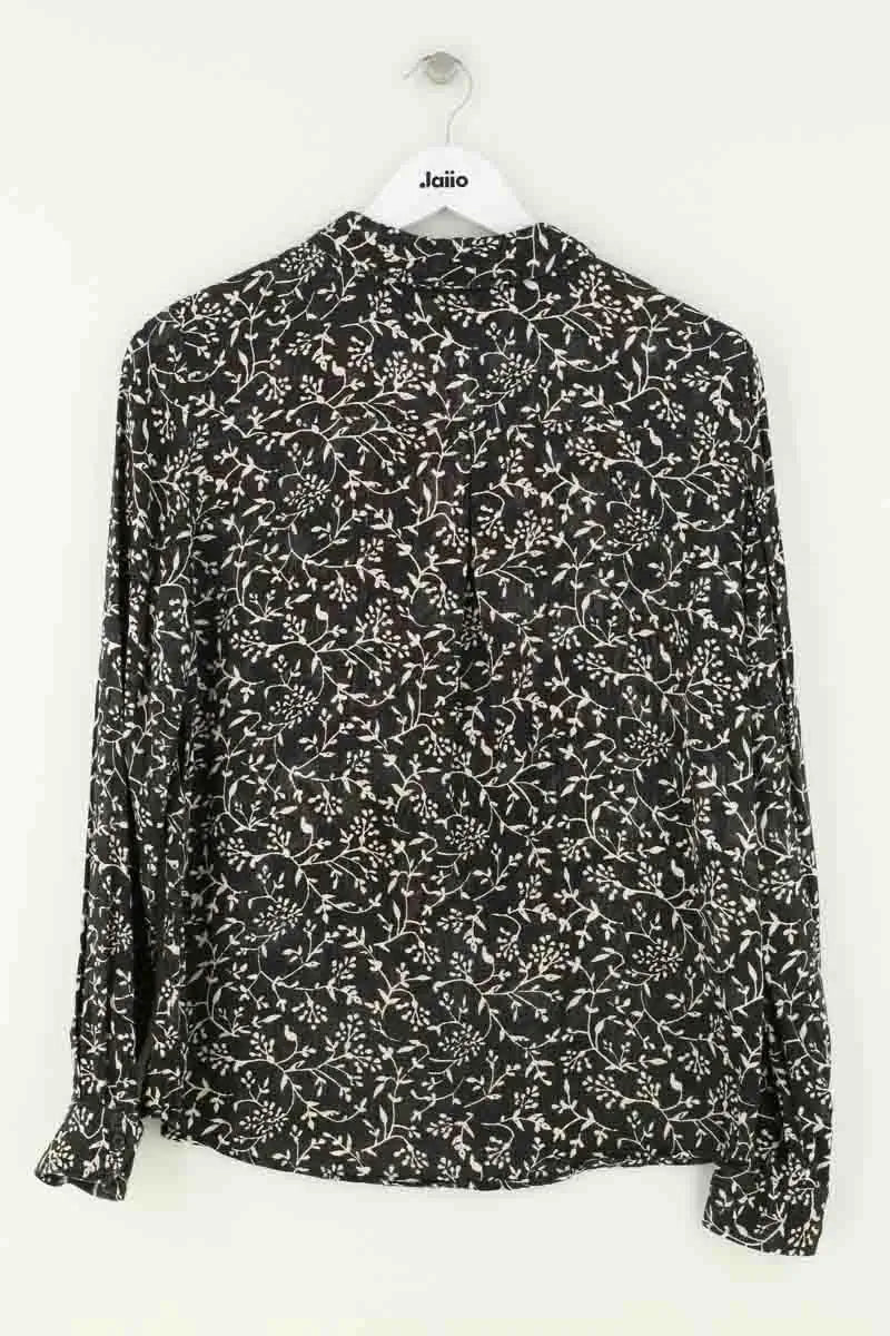 Chemise Sézane Noir en Viscose