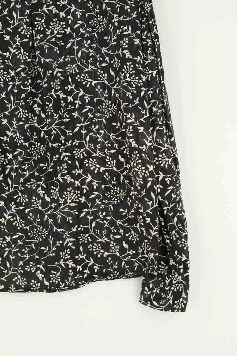 Chemise Sézane Noir en Viscose