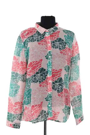 Chemise Sézane Rose en Coton, taille XL - Seconde Main