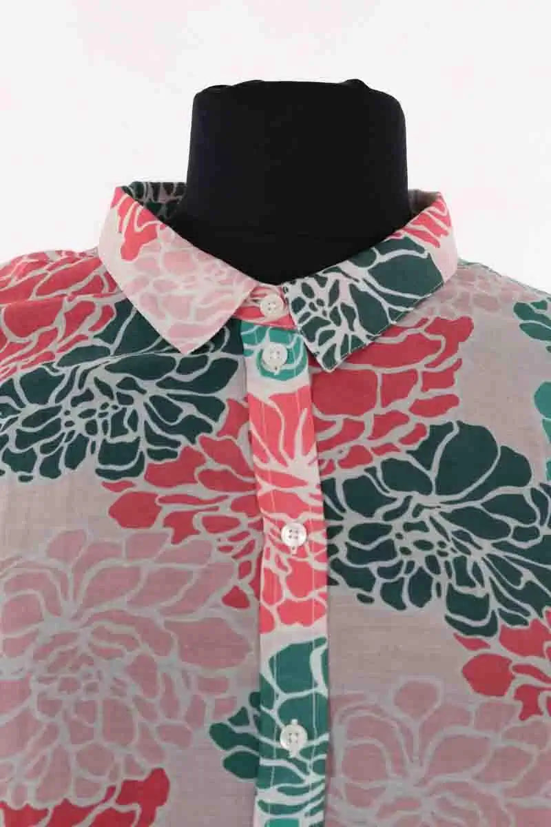 Chemise Sézane Rose en Coton