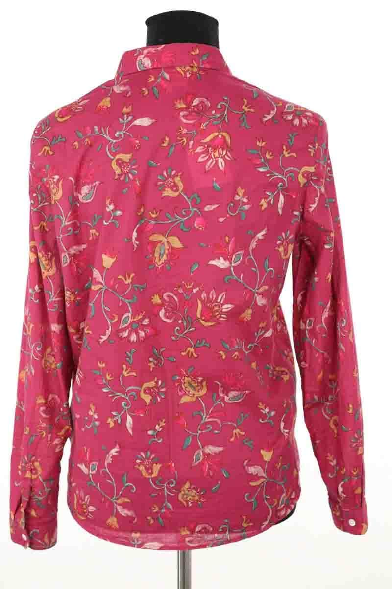 Chemise Sézane Rose en Coton