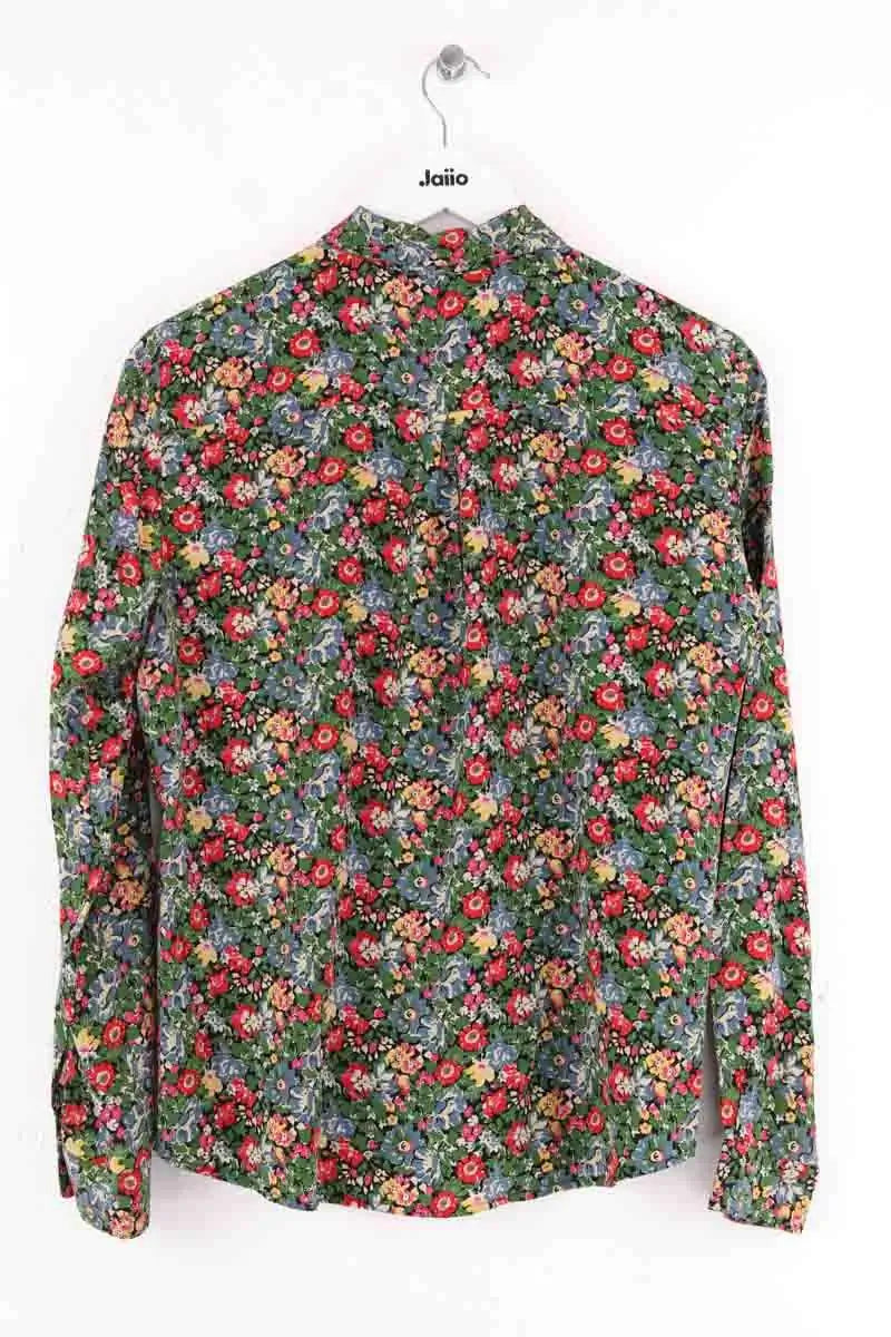 Chemise Sézane Vert en Soie