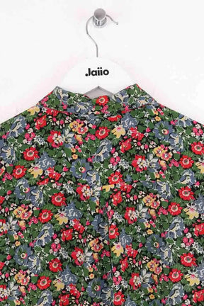 Chemise Sézane Vert en Soie