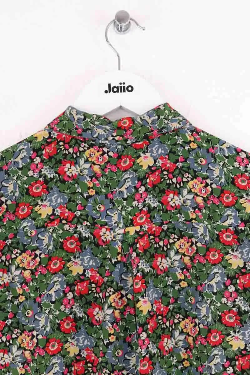 Chemise Sézane Vert en Soie