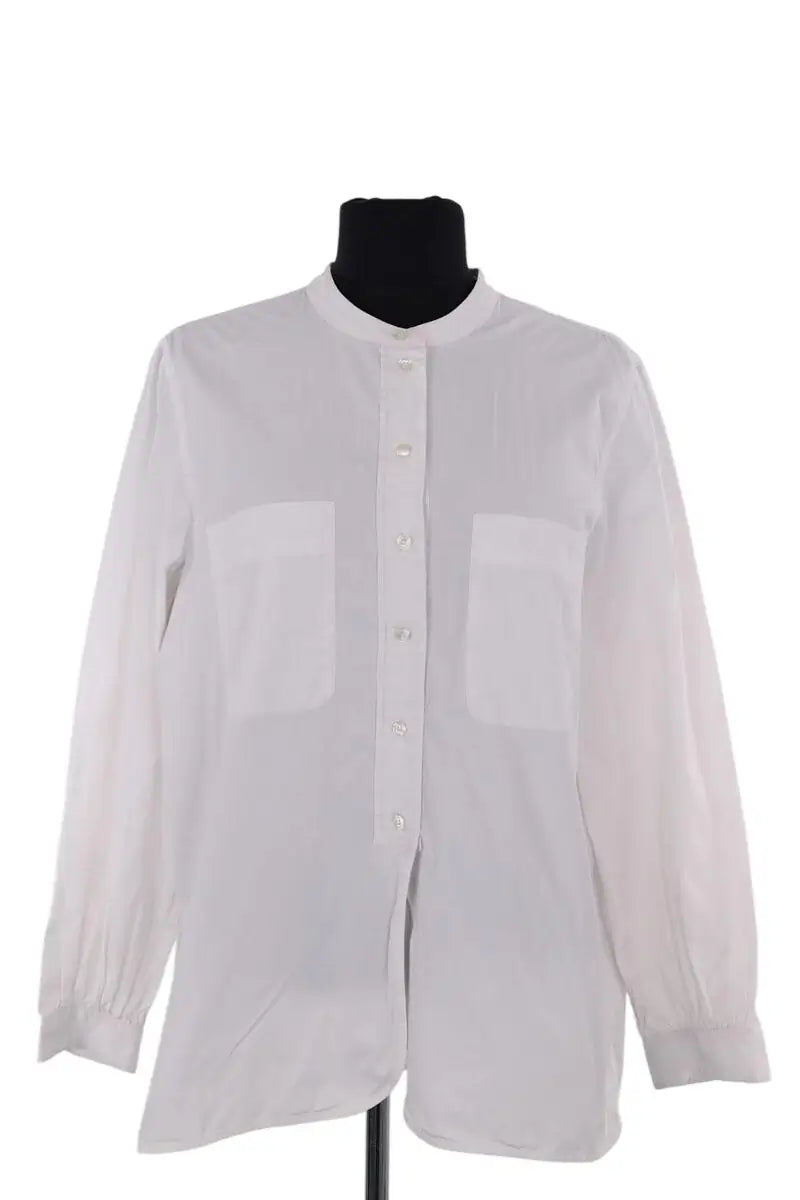 Chemise Soeur Blanc en Coton, taille L - Seconde Main