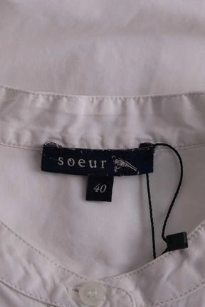 Chemise Soeur Blanc en Coton