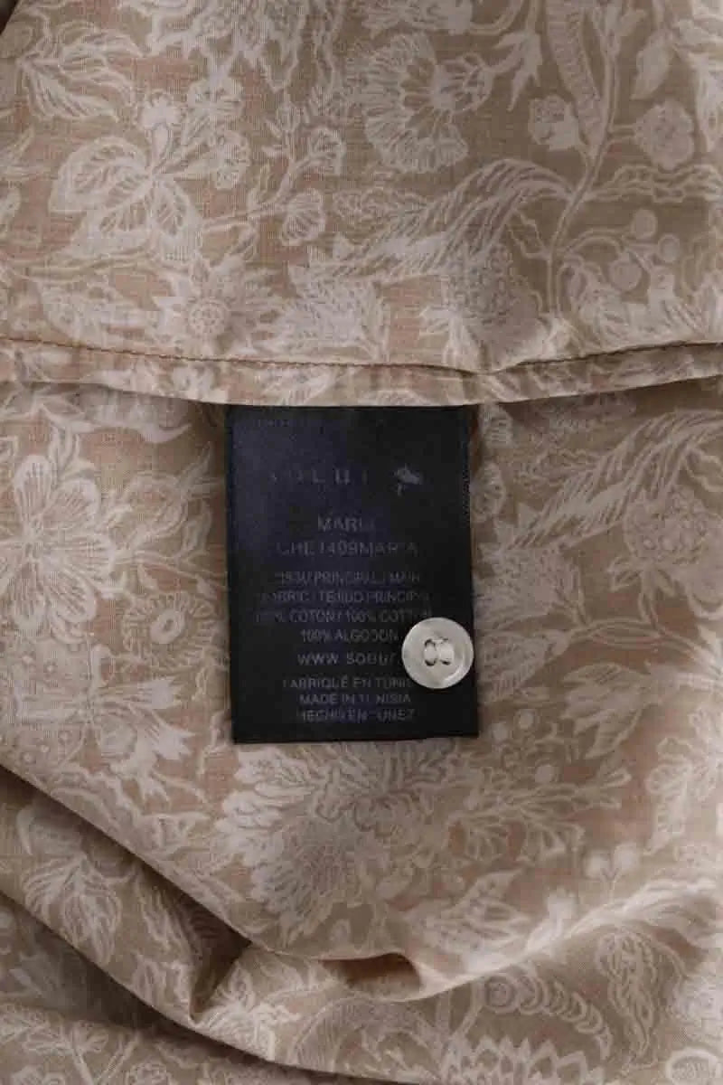 Chemise Soeur Camel en Coton