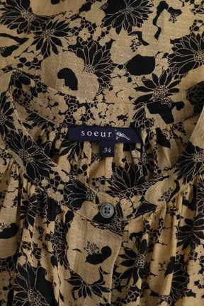Chemise Soeur Jaune en Viscose