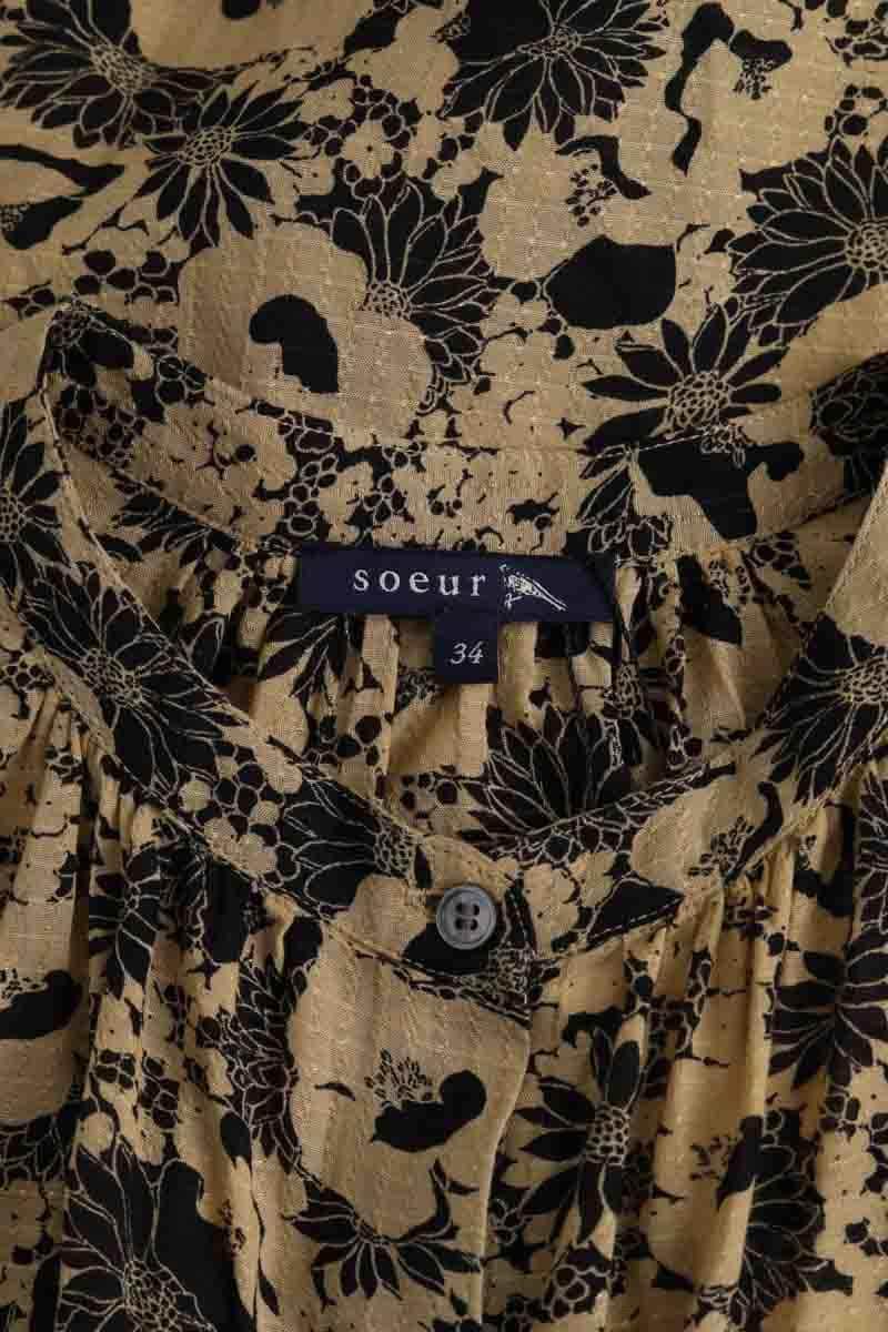 Chemise Soeur Jaune en Viscose