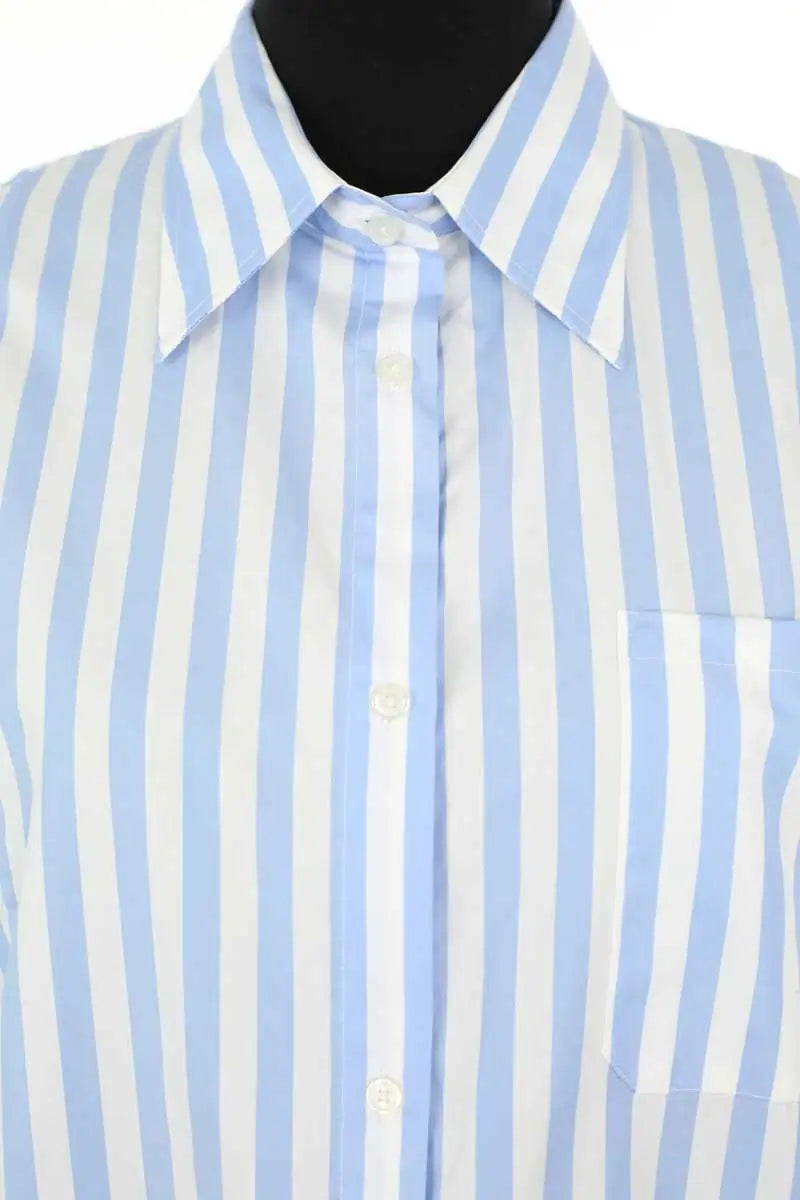 Chemise Soeur Jules Bleu en Coton