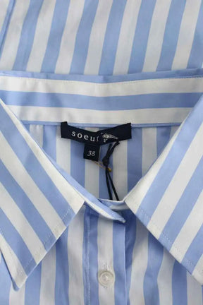 Chemise Soeur Jules Bleu en Coton
