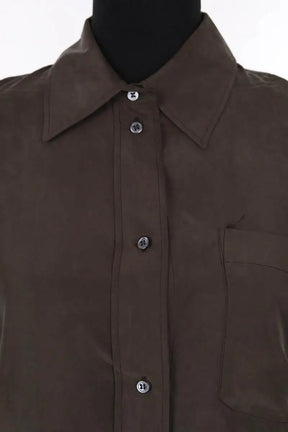 Chemise Soeur Kaki en Soie