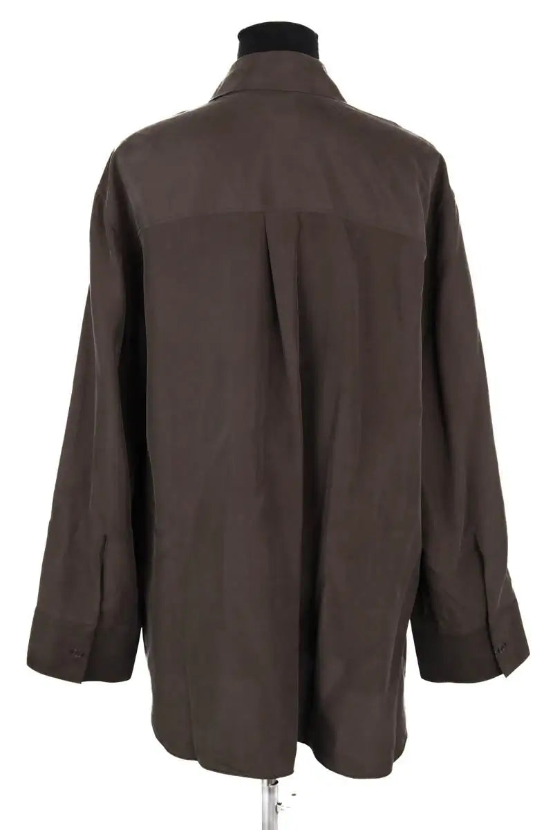 Chemise Soeur Kaki en Soie