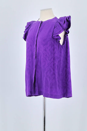 Chemise Soeur Violet en Soie