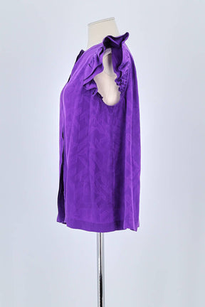 Chemise Soeur Violet en Soie