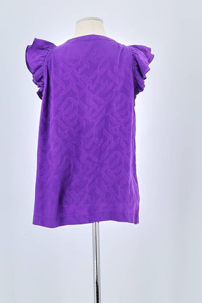 Chemise Soeur Violet en Soie