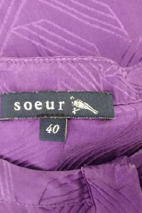 Chemise Soeur Violet en Soie