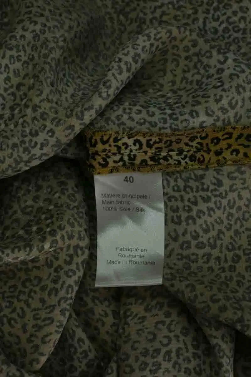 Chemise Sonia Rykiel Jaune en Soie