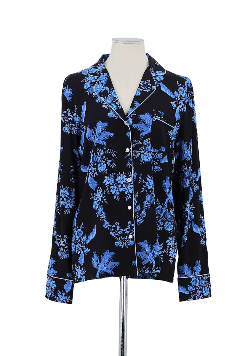 Chemise Stella McCartney Noir en Soie, taille M - Seconde Main
