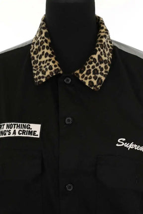 Chemise Supreme Noir en Coton