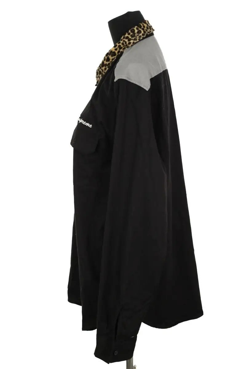 Chemise Supreme Noir en Coton