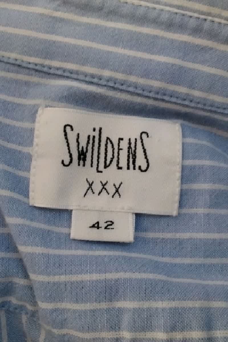 Chemise Swildens Bleu en Coton