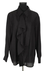 Chemise System Noir en Coton, taille S - Seconde Main