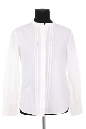 Chemise Tara Jarmon Blanc en Coton, taille S - Seconde Main
