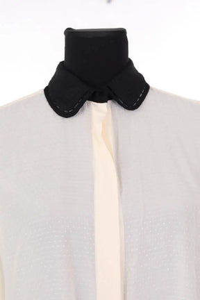 Chemise Tara Jarmon Ecru en Synthétique