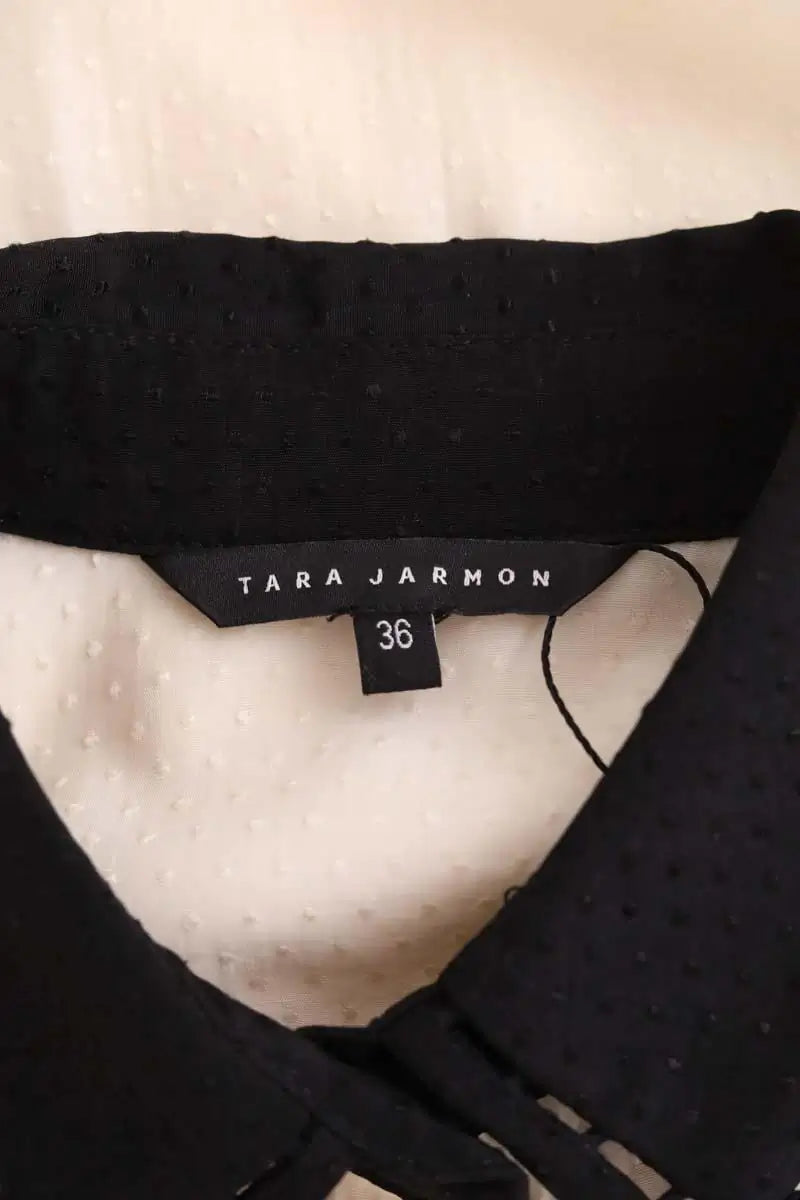 Chemise Tara Jarmon Ecru en Synthétique