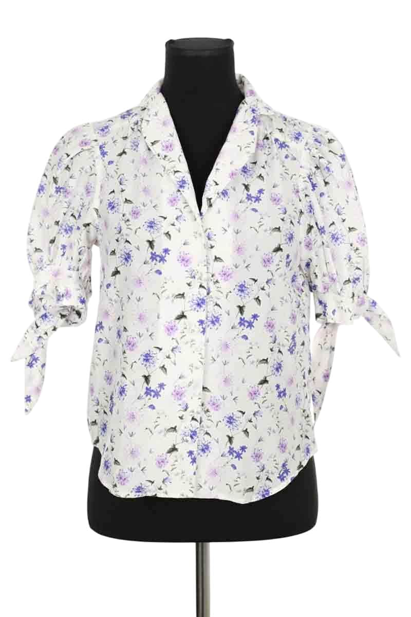 Chemise The Kooples Blanc en Coton, taille S - Seconde Main