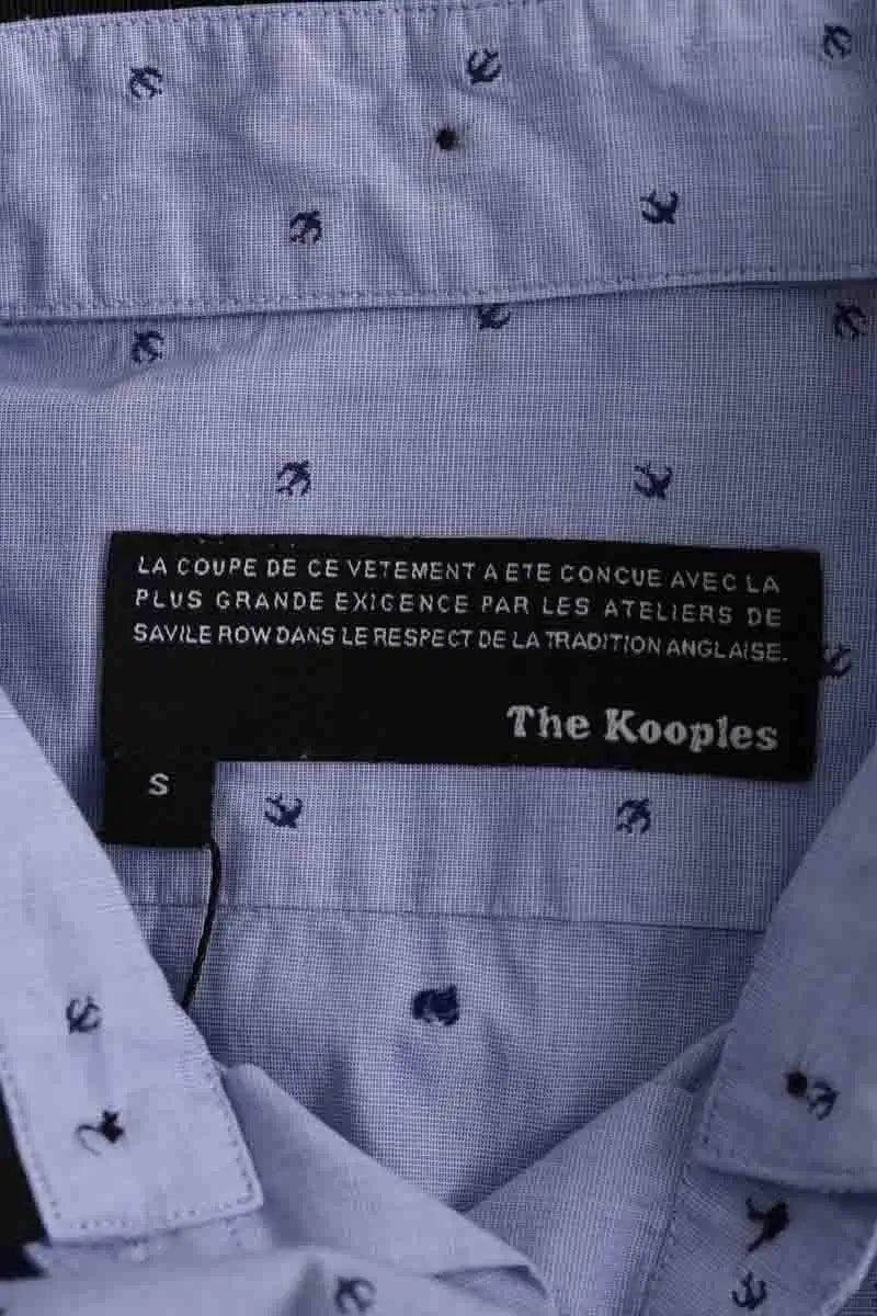Chemise The Kooples Bleu en Coton
