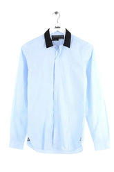 Chemise The Kooples Bleu en Coton, taille XS - Seconde Main